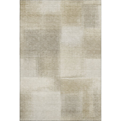 Premium Machine Washable Barry AMF1290 Geometric Rug