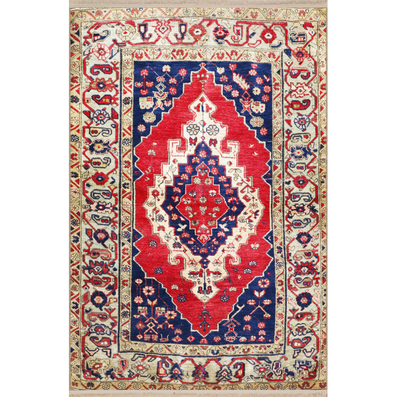 Tapis rectangulaire Wawro, Rectangle 2 pi 8 po x 5 pi