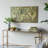 Rectangular Canvas Map Wall Art