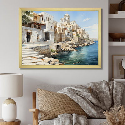 " Greece Eternal Delos II " Mixed Media Print