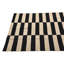 Tapis noir et blanc Jessen