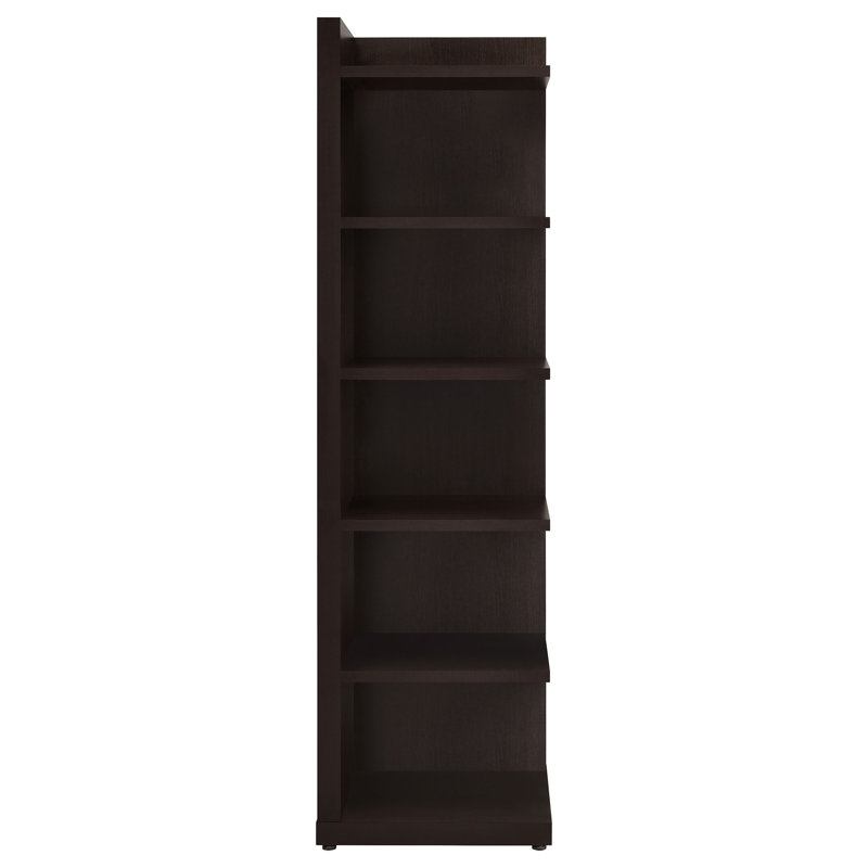 Cappuccino Corner Bookcase