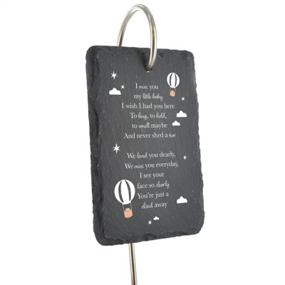 Bosby Waterproof Stone People Memorial Plaque