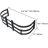 VEVOR Coil Spring Compressor Tool, 2 pcs Heavy Duty Macpherson Strut Spring Compressor Set