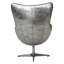 Fauteuil en cuir noir Dena-953394472