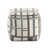 Plaid White/Dark Gray Polyester