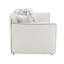 Causeuse en chenille Yolanda avec 4 coussins