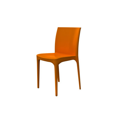 Zip Stacking Patio Dining Side Chair by Tarrison Zip Stacking Patio Dining Side Chair by Tarrison