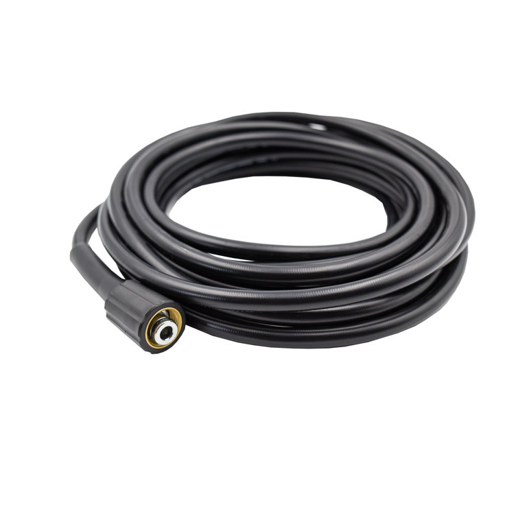AR Blue Clean, 25'' Super Soft Pressure Washer Hose with Transfer Adapter