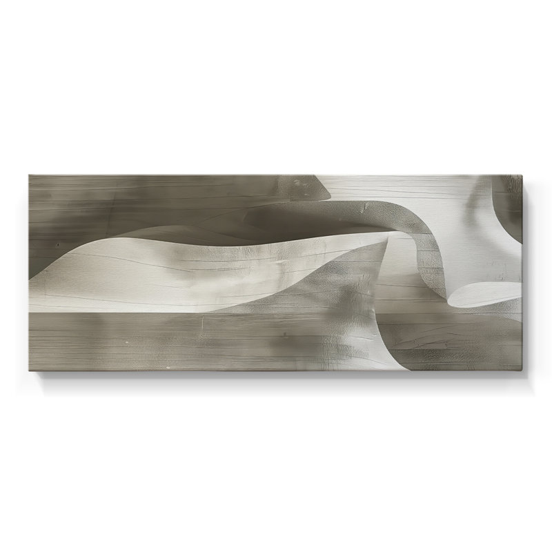 Abstrait 5 # I-Wide Gallery, toile tendue, H 20 po x l 50 po