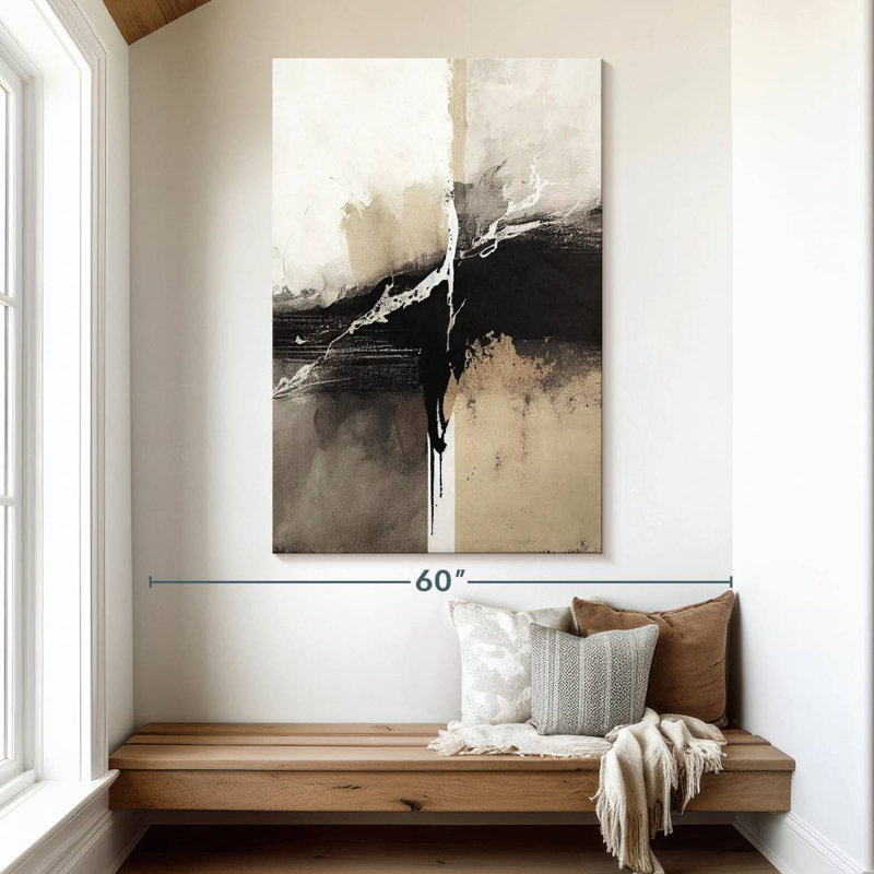 Avery Hazy Abstract I, 51" H x 34" W