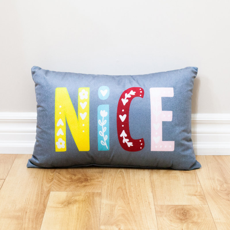  Housse de coussin rectangulaire en polyester