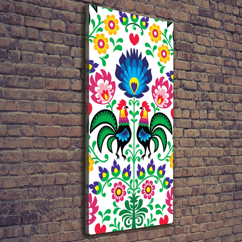 Ethnic - Wrapped Canvas Print