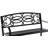 Barty Steel Outdoor Bench