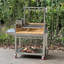 50" Infinity Ss304 Argentine Charcoal And Wood Bbq Grill