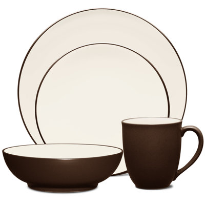 Colorwave Stoneware Dinnerware Set - Service for 1