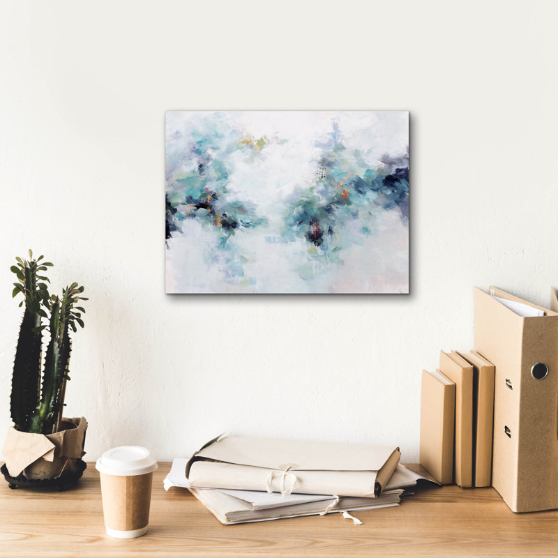  «Reaching Out» par Karen Hale, art mural sur toile, 16 po x 12 po, H 12 po x l 16 po
