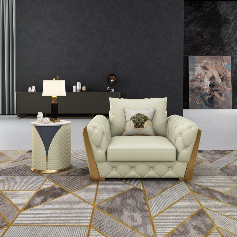 Castello Club Chair, Off White