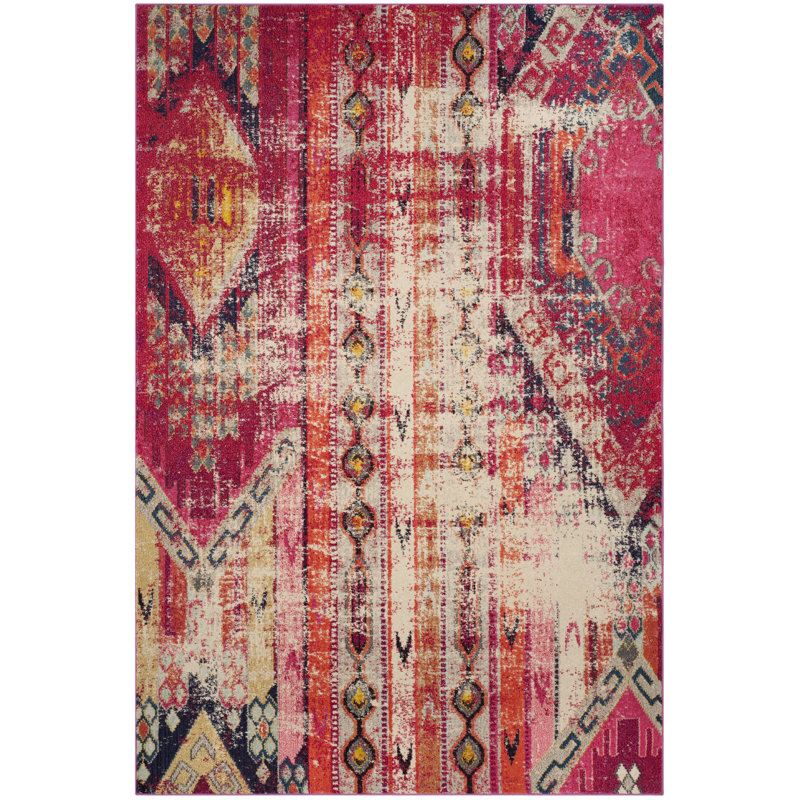 Marx Abstract Hand Woven Area Rug, Rectangle 183 x 274cm