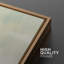 «Sage Green & Tan Lake», paysage abstrait, art mural, œuvre d'art, Calm Relax, 2 pièces-98109735-98109733