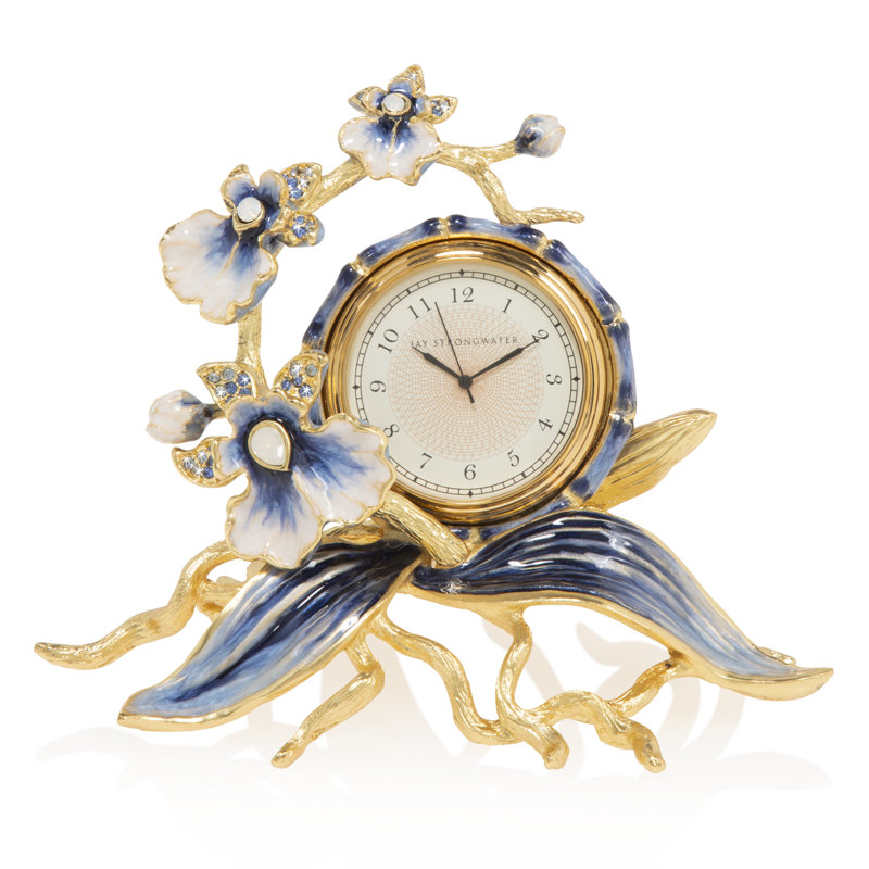 Tara Orchid Clock