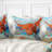 Wind Blows All - Abstract Printed Throw Pillow