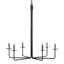 Minimalist 6 - Light Chandelier