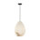 Sean Lavin Alina 1-light LED Pendant in Polished Nickel with Alabaster shade