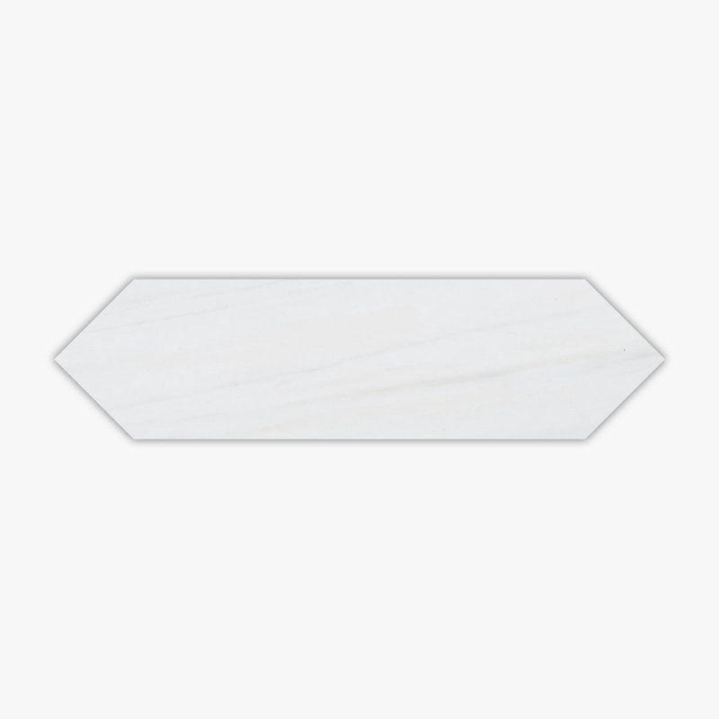 Bianco Dolomiti Honed 3x11 Marble Tile