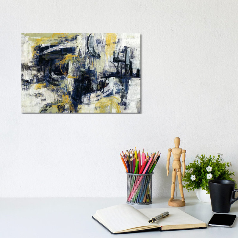 Graffiti Wall III by Silvia Vassileva - Gallery-Wrapped Canvas Giclée on Canvas, Wrapped Canvas, 20.32 cm H x 30.48 cm W