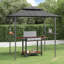 Bahwana 2.5m x 1.5m Steel BBQ Gazebo