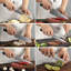 Nanfang Brothers Damascus Steel Knife Block Set