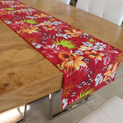 Chemin de table Tropical Hawaiian