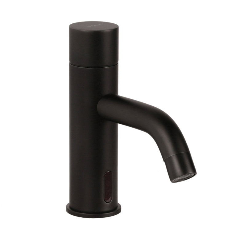 Zoom Single Hole Bathroom Faucet, Matte Black