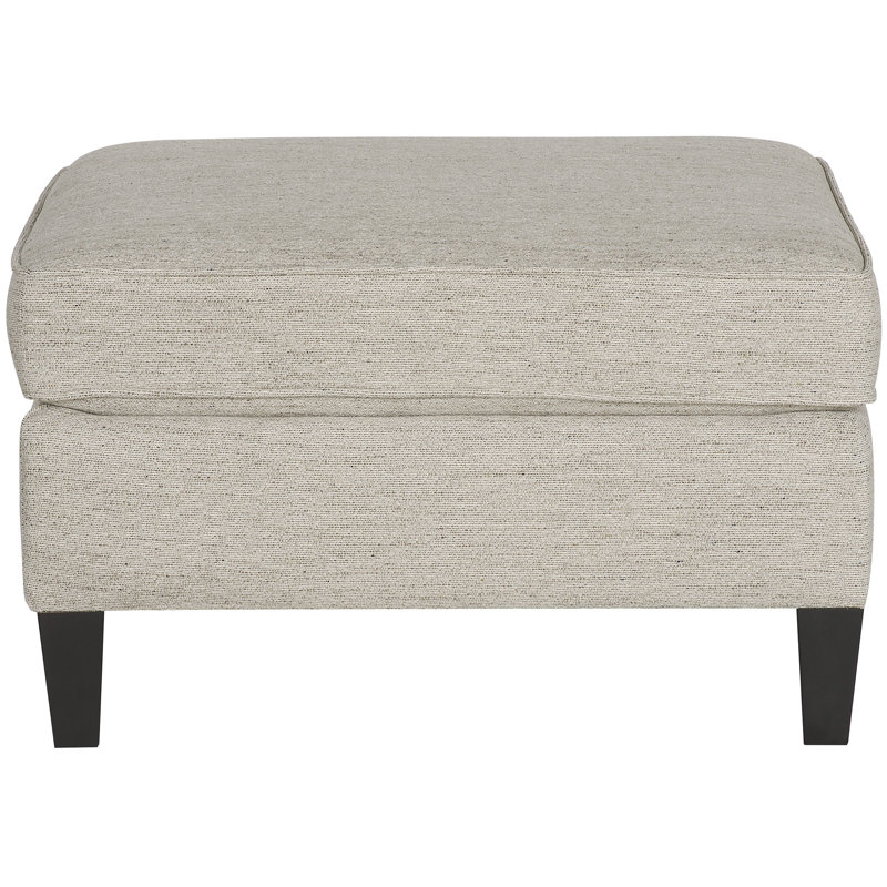 Addison Upholstered Ottoman, Mocha, Cream 1220-002