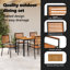 7 Piece Garden Dining Set Acacia-153793262