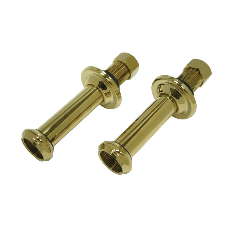 Kingston Brass Vintage 6-Inch Wall Union Extension, Polished Chrome