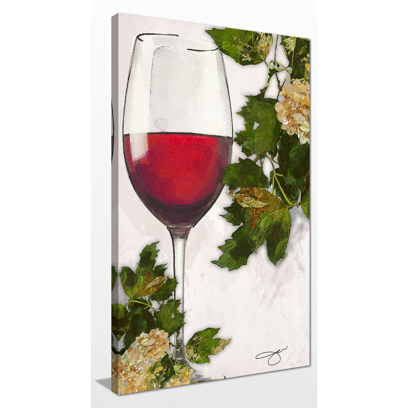 «Red», reproduction d'impression sur toile, H 30 po x l 18 po x P 1 po, Toile tendue