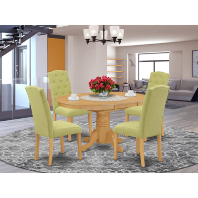 Khalil Extendable Solid Wood Dining Set