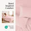 Ensemble de draps 4 pièces en microfibre ultra douce Modern Threads avec poches profondes, couleurs unies et imprimés-888613742-988049354