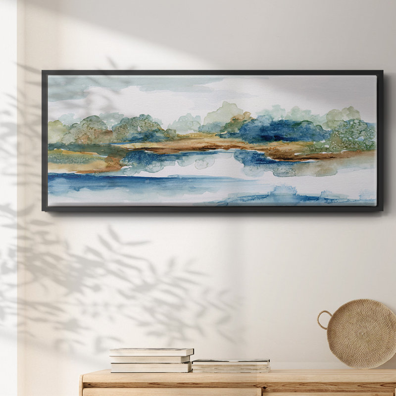 Blue Serenity- Framed Canvas