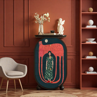 Armoire de rangement en pin