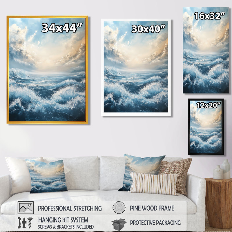 Aulda - Art mural abstrait sur toile, Argent argent, H 32 po x l 24 po, Reproduction encadrée d'une seule photo