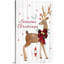 «Season's Greetings Deer», reproduction d'art textuel sur toile-370937651-370937658