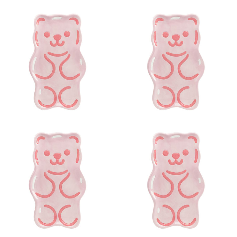 10 assiettes d'apéritif Strawberry Street Gummy Bear
