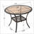 Outdoor Resin Table, Old Version 56225.00TBLBRN