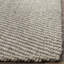 Tapis rayé en jute / sisal beige / gris Evie-Grace-741916425
