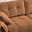 Canapé en tissu d'ameublement avec repose-pieds Chenille-444710426-450765816