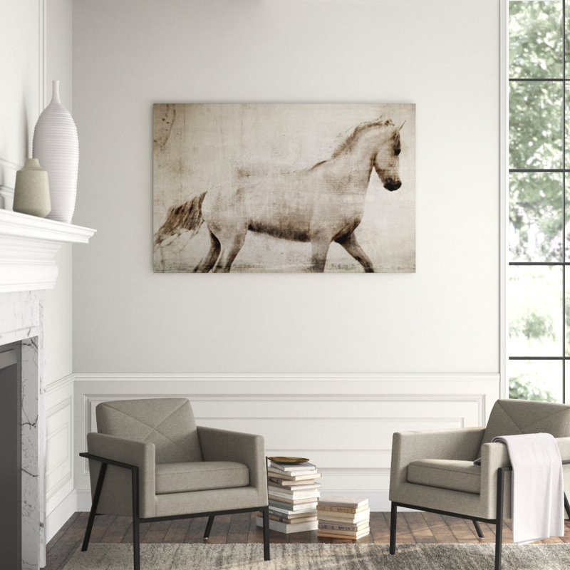 Calm Spirit Print by Zoey Riley, Knife Gel, 47" H x 73" W
