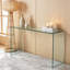 Console Minimalist All Glass